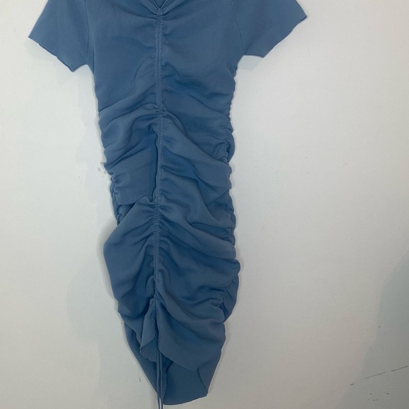 Missguided adjustable ruched mini dress - Picture 4 of 7